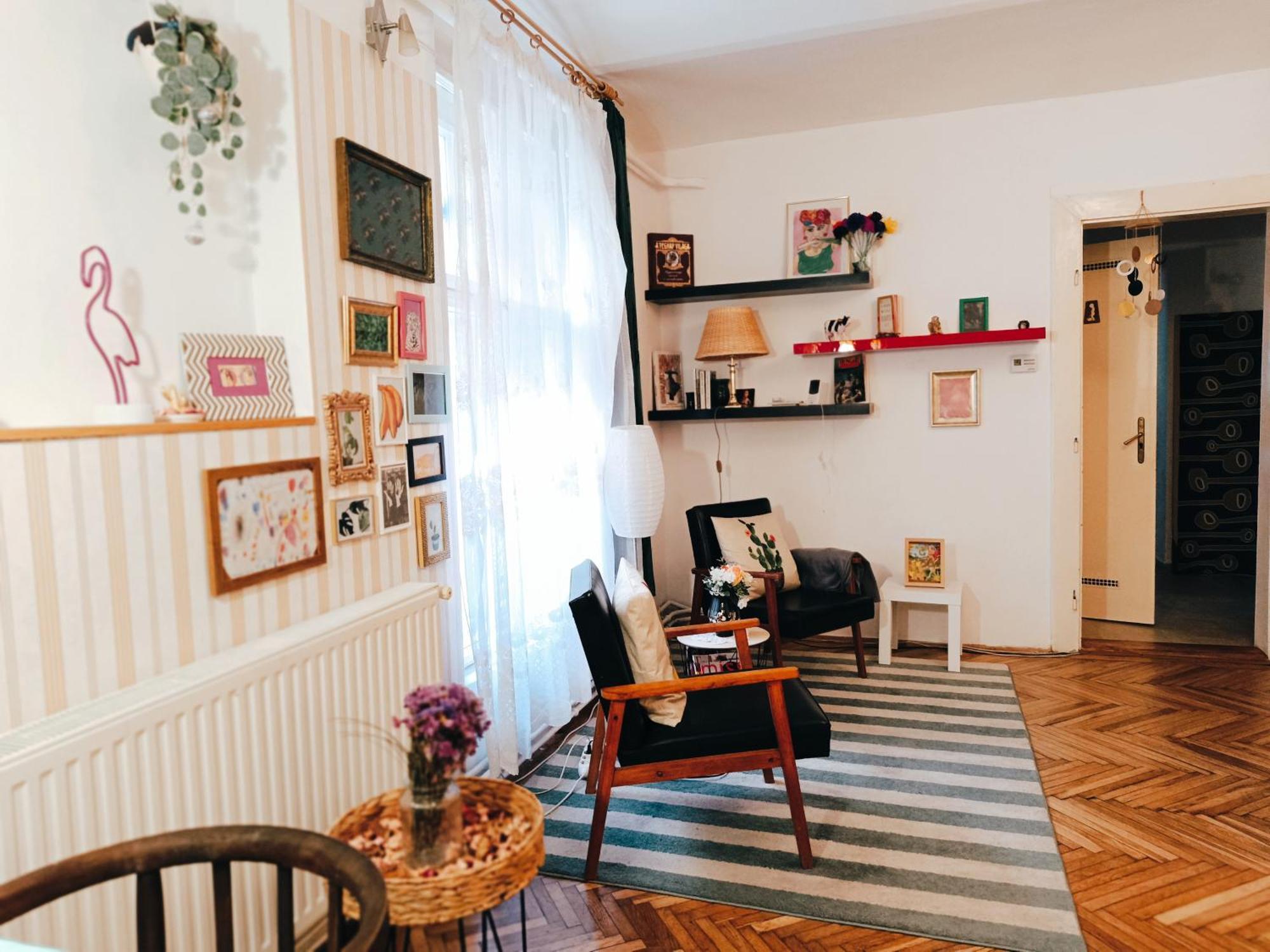 Flat In Historic Villa With Your Own Private Garden, Near City Park Budapest Exteriör bild